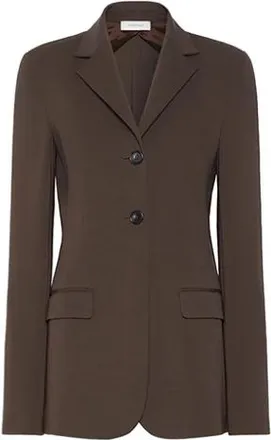 Sportmax Jassen, Dames, Bruin, S, Polyester, Palo Blazer