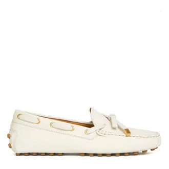 Tod's Tods, Sailor Shoes, female, White, Size: 8 1/2 US Gommino