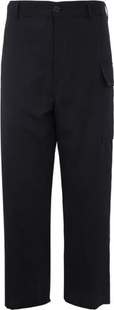 Marni Rechte en Regular Fit Broek - Heren - Straight fit broeken - Blauw - L - Wol - Broeken
