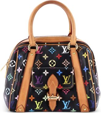 Louis Vuitton Priscilla meerkleurige tas met monogram - Zwart