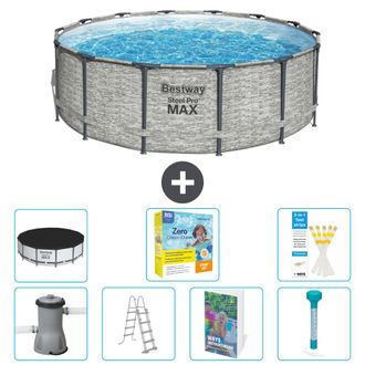 Bestway Piscina Bestway Steel Pro Max Redonda - 427x122 Cm - 8-piezas S532