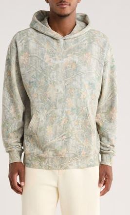 Museum of Peace and Quiet Embroidered Wordmark Camo Hoodie in Camouflage at Nordstrom Rack, Size Medium