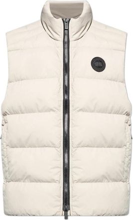 Canada Goose Crofton Down Vest - Heren - Bodywarmers - Beige - S - Jassen