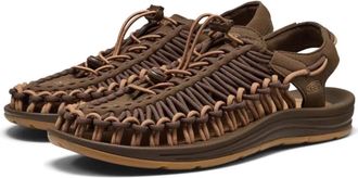 Keen Mens Sandals Uneek Dark Earth Earth-Chipmunk Earth/chipmunk