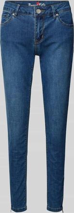 Buena Vista Cropped Jeans mit Eingrifftaschen in Dunkelblau, Gr&ouml;&szlig;e XXS