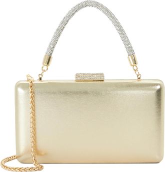 Dune London BEAUT Diamante Handle Evening Bag One Size Clutch Bag