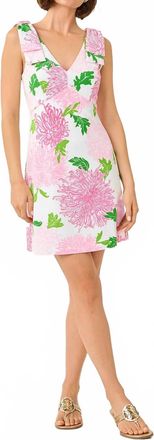 Lilly Pulitzer Janine Skirted Romper In Resort White Lil Go With The Flow