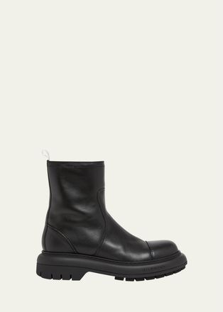 Givenchy Mens Leather Biker Ankle Boots