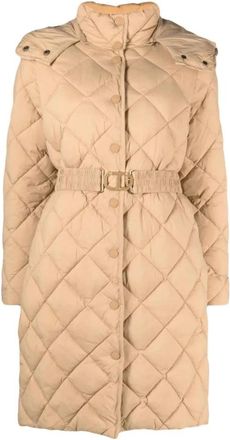 Twinset Down Jassen - Dames - Parka Jassen - Bruin - S - Nylon - Jassen