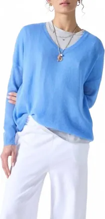 Absolut Cashmere Angelica Sweater In Neon Aqua