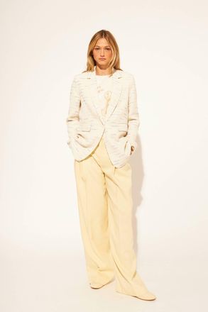 John & Jenn Elio Blazer In Coastal Tweed