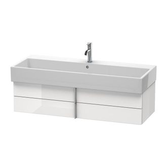 Duravit Duravit Vero Air Mueble De Pared 118,4 X 43,1 Cm, 2 Cajones, Para Vero Air 235012, Color (frente/cuerpo): Decoraci&oacute;n Blanca De Alto Brillo - Va6289022
