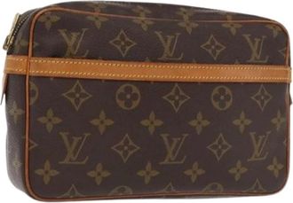 Louis Vuitton Pre-owned Clutches, female, Brown, Size: ONE SIZE Pre-owned Clutch