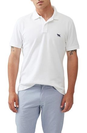 Rodd & Gunn Gunn Piqu&eacute; Sports Fit Cotton Polo in Coconut at Nordstrom, Size Xxx-Large