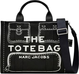 Marc Jacobs The Medium Tote Cotton Tote Bag