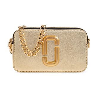 Marc Jacobs Snapshot Tas - Dames - Schoudertassen - Geel - ONE Size - Leer - Tassen