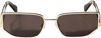 Off-white Sunglasses Ow1027 7607 Allen Gold/Dark Gray Unisex