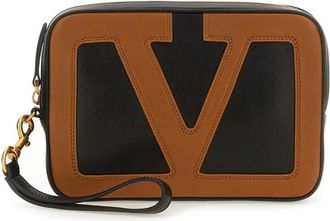 Valentino Garavani Viva Superstar Nappa Leather Pouch