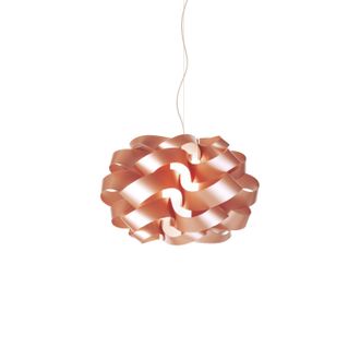 Linea Zero Linea Zero - Sospensione Moderna 1 Luce Cloud D40 In Polilux Rame Made In Italy