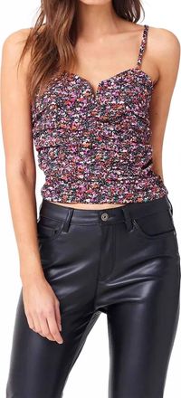 Saltwater Luxe Jack Tank Top In Floral Multi