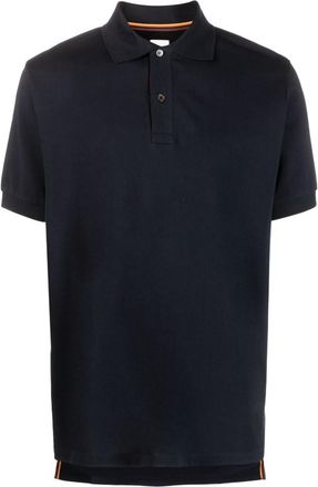 Paul Smith Dark Blue Cotton Polo Shirt
