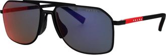Prada B51S Zonnebril - unisex - Accessoires - Zwart - Maat: 56 MM