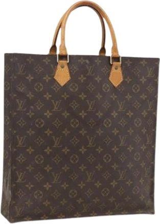 Louis Vuitton Pre-owned Tote Bags, female, Brown, Size: ONE SIZE Pre-owned Vintage Canvas Tote Bag