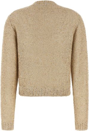 Brunello Cucinelli Micro Sequin Sweater - beige