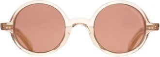 Cutler and Gross Mauve Round Unisex Sunglasses CGSNGR0148 003 48