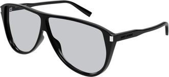 Saint Laurent Aviator Zonnebril - unisex - Zonnebrillen - Zwart - 65 MM - Accessoires