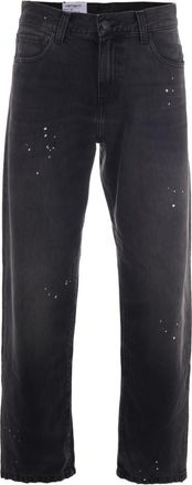 Carhartt Work in Progress Black Mid Rise Jeans