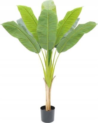 OEM Pl&aacute;tano Artificial En Maceta Realista De 120 Cm