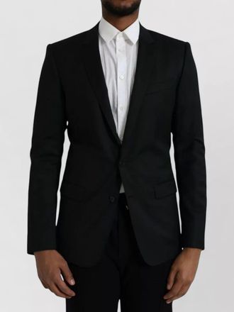 Dolce & Gabbana wool martini single breasted blazer
