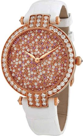 Harry Winston Premier Diamond Pave Dial Ladies Watch PRNAHM36RR011