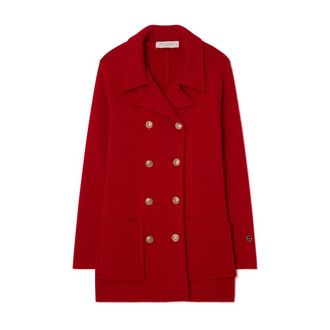 Busnel Victoria Jacket - Dames - Blazers - Rood - M - Wol - Jassen