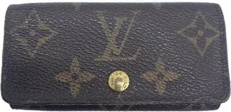 Louis Vuitton Pre-owned Canvas key-holders - Dames - Vintage Accessoires - Bruin - ONE Size - Vintage