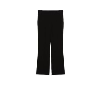 Max Mara Haven Pants - Dames - Vrijetijds broeken - Zwart - 2XS - Wol - Broeken
