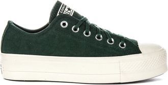 Converse Sneakers, female, Green, 4 UK, All Star Lift Platform