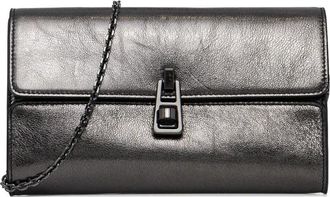 Coccinelle Clutch in pelle - Nero