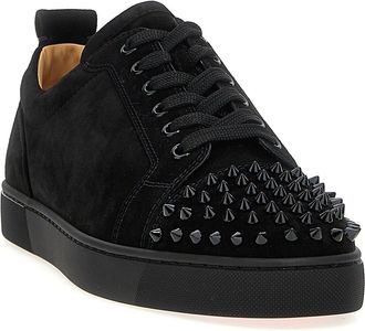 Christian Louboutin Mens Black Calfskin Chunky Sneakers