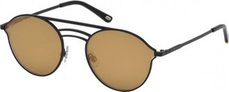 Web Eyewear Womens WE0207-02G WE0207 55 02G Sunglasses - Black - One Size