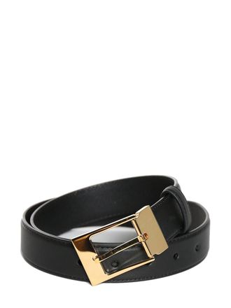 The Row Jewel leather belt - Zwart