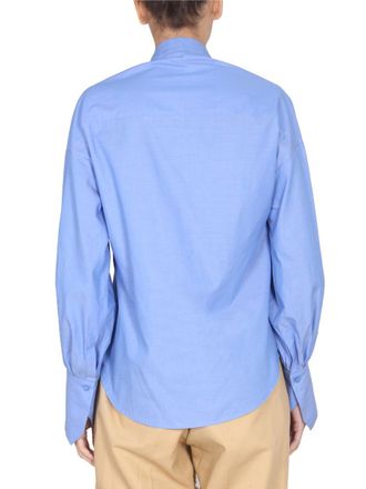 JEJIA Poplin Cotton Shirt - Blue