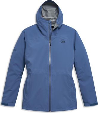 Outdoor Research Stratoburst Stretch Rain Jacket in Skyline at Nordstrom, Size 4X