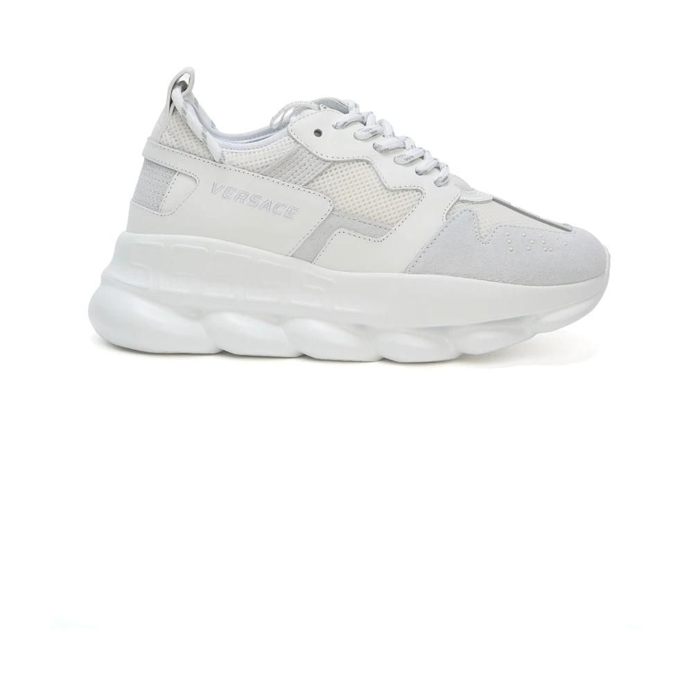 Odissea Zapatillas Versace Blancas Versace: Zapatos Blanco Ahora