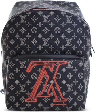 Louis Vuitton 2018 Limited Edition Monogram Ink Upside Down Apollo backpack - Blauw
