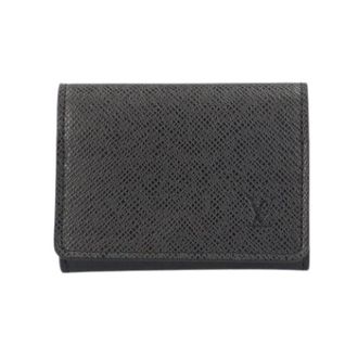 Louis Vuitton Pre-owned Wallets, male, Black, Size: ONE SIZE Pre-owned Taiga Business Card Case