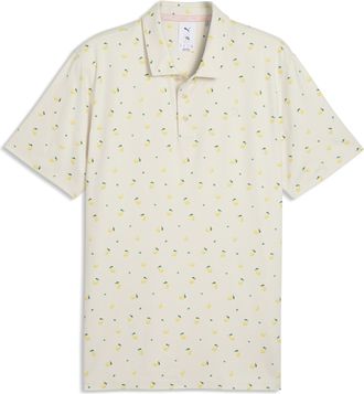 Puma Polo PUMA x ARNOLD PALMER CLOUDSPUN Lemon da uomo, Accessori, Bianco, XXL