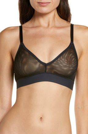 Skarlett Blue Spellbound Mesh Bralette in Black at Nordstrom, Size X-Small