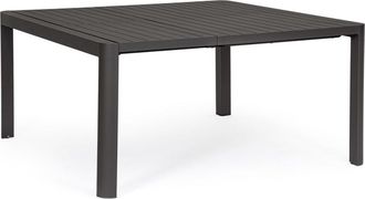 Konte Design Mesa extensible de aluminio antracita 149×97 cm - 149×149 cm